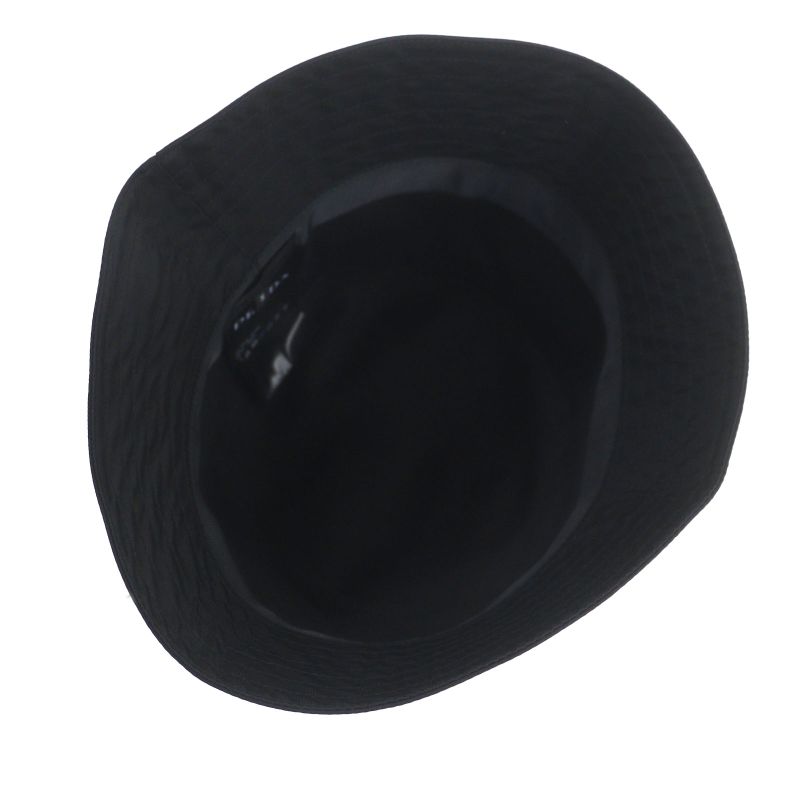 Prada 20SS 2hc137 Re-nylon Hat With Logo Black S Genuine Men Unisex