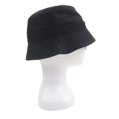 Prada 20SS 2hc137 Re-nylon Hat With Logo Black S Genuine Men Unisex