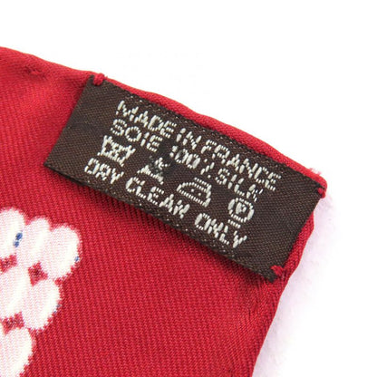 (hermes Kelly EN Perles Kelly En Pe Lou 100% Silk Calais 140 Large Scarf