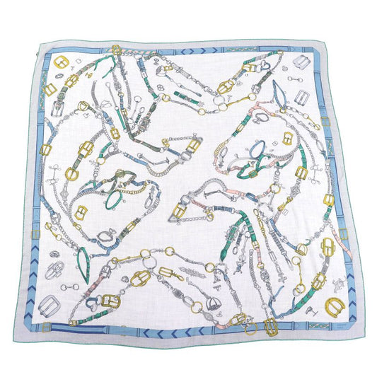 (hermes 2024 244096s Chevaux Dechene Cashmere Silk GRIS Chine Menthol Carre