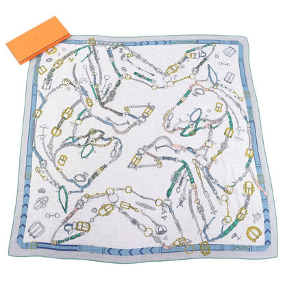 (hermes 2024 244096s Chevaux Dechene Cashmere Silk GRIS Chine Menthol Carre