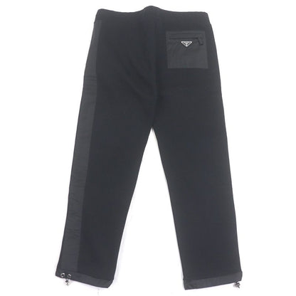Prada Ujp112 Sideline Triangle Logo Triangle Plate Sweatpants Jogger Pants