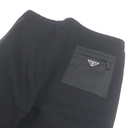 Prada Ujp112 Sideline Triangle Logo Triangle Plate Sweatpants Jogger Pants