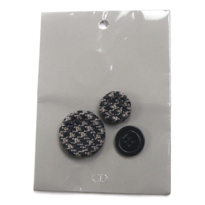 DIOR Homme 293c381b5637 100% Wool Staggered Pattern CD Buckle Belt Winged Coat