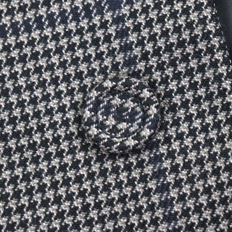 DIOR Homme 293c381b5637 100% Wool Staggered Pattern CD Buckle Belt Winged Coat