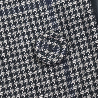 DIOR Homme 293c381b5637 100% Wool Staggered Pattern CD Buckle Belt Winged Coat