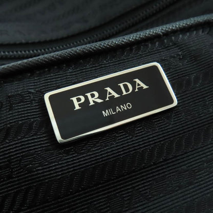 ◇prada 1bg189 2-way Nylon Shoulder Tote Bag With Leather With Triangle Logo