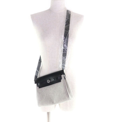 Hermes Herbag Her Bag Zip 20 Mini Black Ecru Toile Military Vache Hunter Silver
