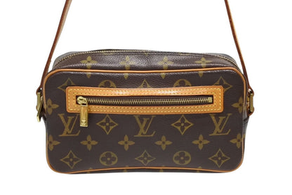 Louis Vuitton Pochette Cite Bag Monogram Canvas Leather Brown — view 2