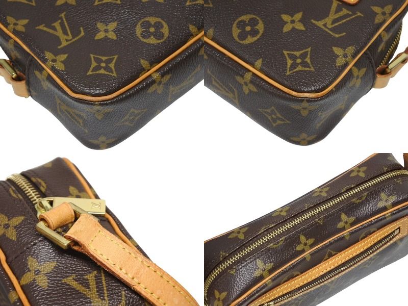 Louis Vuitton Pochette Cite Bag Monogram Canvas Leather Brown — view 7