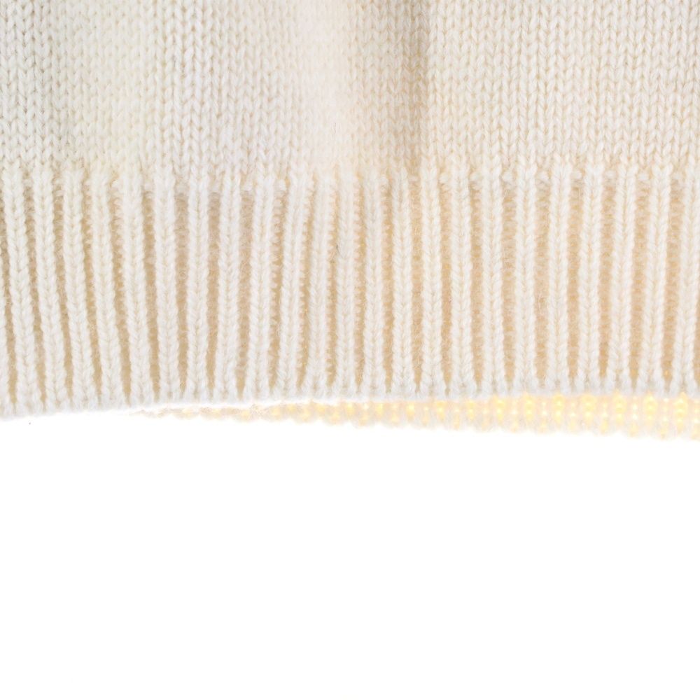 Celine 21aw Oversize D Shetland Wool Crew Neck Pullover Long Sleeve Knit Sweater