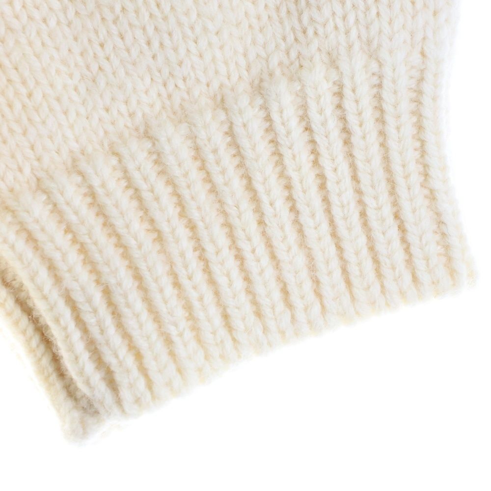 Celine 21aw Oversize D Shetland Wool Crew Neck Pullover Long Sleeve Knit Sweater