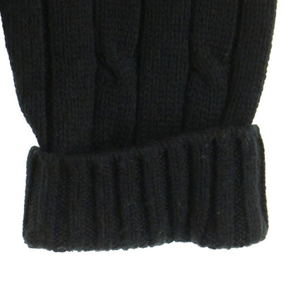 Celine 23aw Triomphe Cashmere V-Neck Cardigan Sweater Black