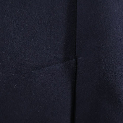 Loewe 19aw Shearling Collar Coat H2291150df Sharering Color Wool Coat Navy