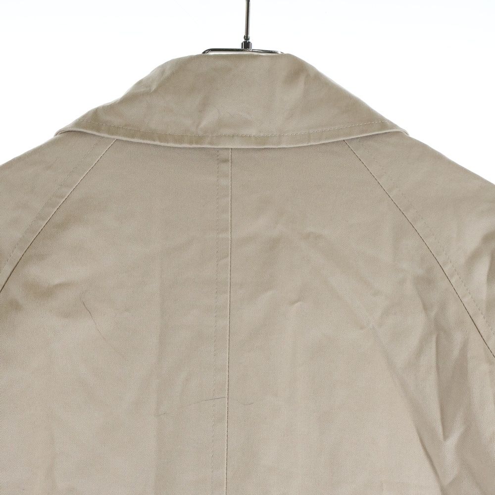 Balenciaga 19aw 5b Double Pocket Filling Oversize Long Coat Beige