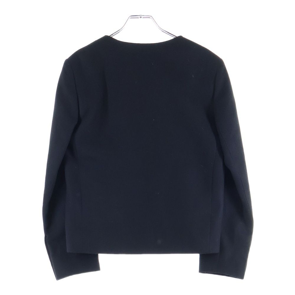 Celine Chass Eur Cashmere Flannel No Collar 3b Jacket Black 2v43t311t.38no