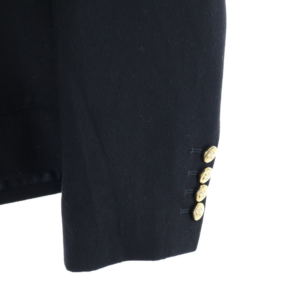 Celine Chass Eur Cashmere Flannel No Collar 3b Jacket Black 2v43t311t.38no