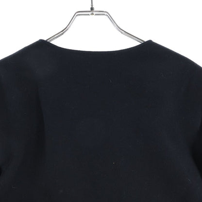 Celine Chass Eur Cashmere Flannel No Collar 3b Jacket Black 2v43t311t.38no