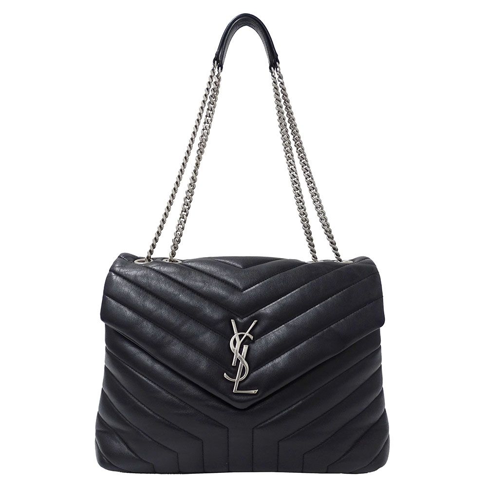 Saint Laurent Saint Laurent Bag Women'S Brand Shoulder Bag Lambskin Lulu Large