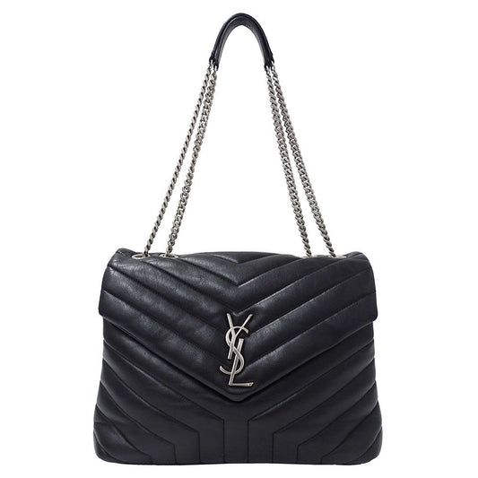 Saint Laurent Saint Laurent Bag Women'S Brand Shoulder Bag Lambskin Lulu Large