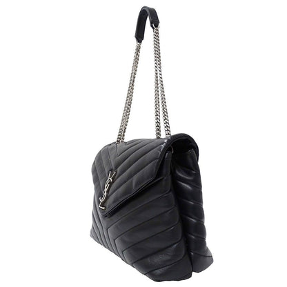 Saint Laurent Saint Laurent Bag Women'S Brand Shoulder Bag Lambskin Lulu Large