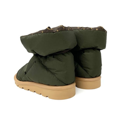 Louis Vuitton Pillow Line Monogram Boots Short Shoes Nylon Khaki Brown