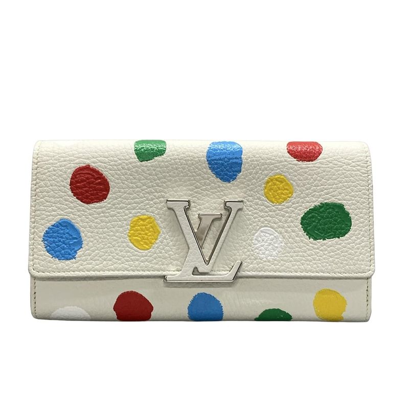 Louis Vuitton Long Wallet Capucines Excellent Condition Lv×ykportefeuille