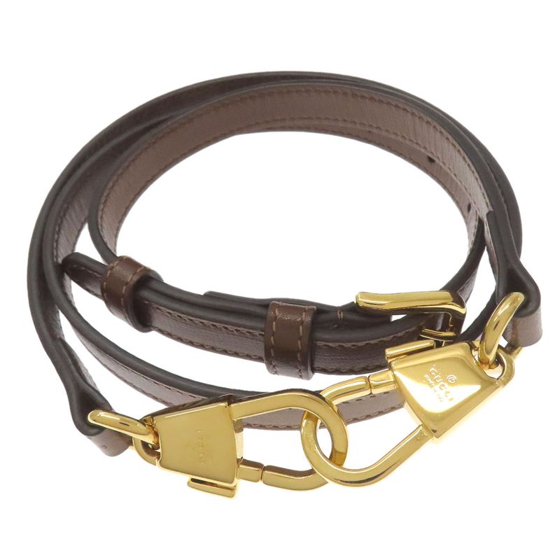 Gucci 645453 Horsebit 1955 GG Supreme 2WAY Handbag PVC Leather Women