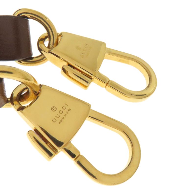 Gucci 645453 Horsebit 1955 GG Supreme 2WAY Handbag PVC Leather Women