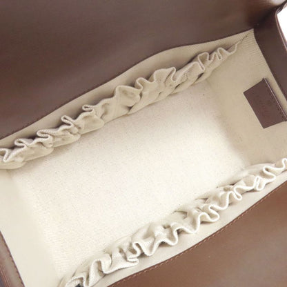 Gucci 645453 Horsebit 1955 GG Supreme 2WAY Handbag PVC Leather Women