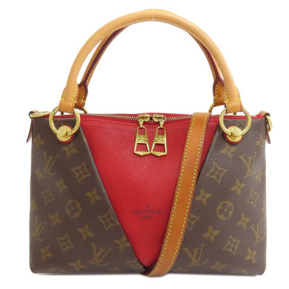 Louis Vuitton M43966 V Tote BB Handbag Monogram Canvas Women
