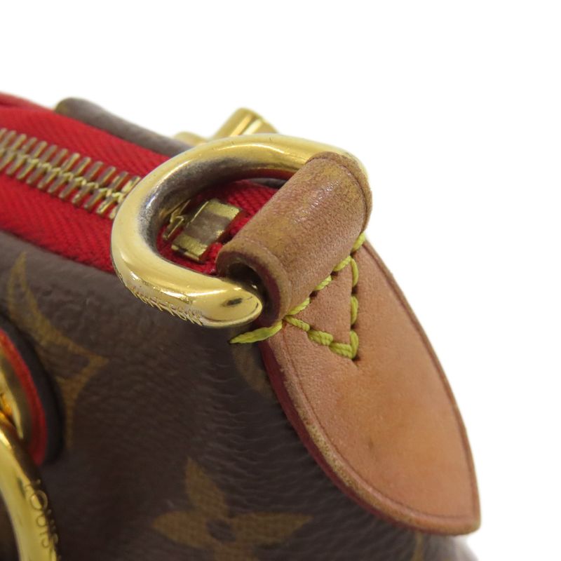 Louis Vuitton M43966 V Tote BB Handbag Monogram Canvas Women