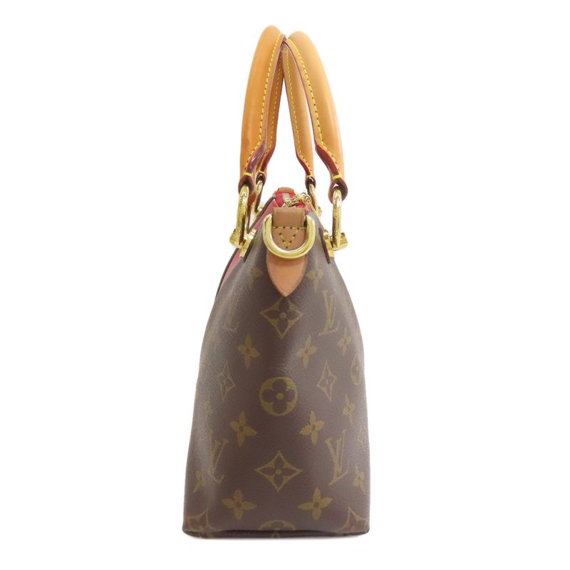 Louis Vuitton M43966 V Tote BB Handbag Monogram Canvas Women
