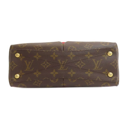 Louis Vuitton M43966 V Tote BB Handbag Monogram Canvas Women