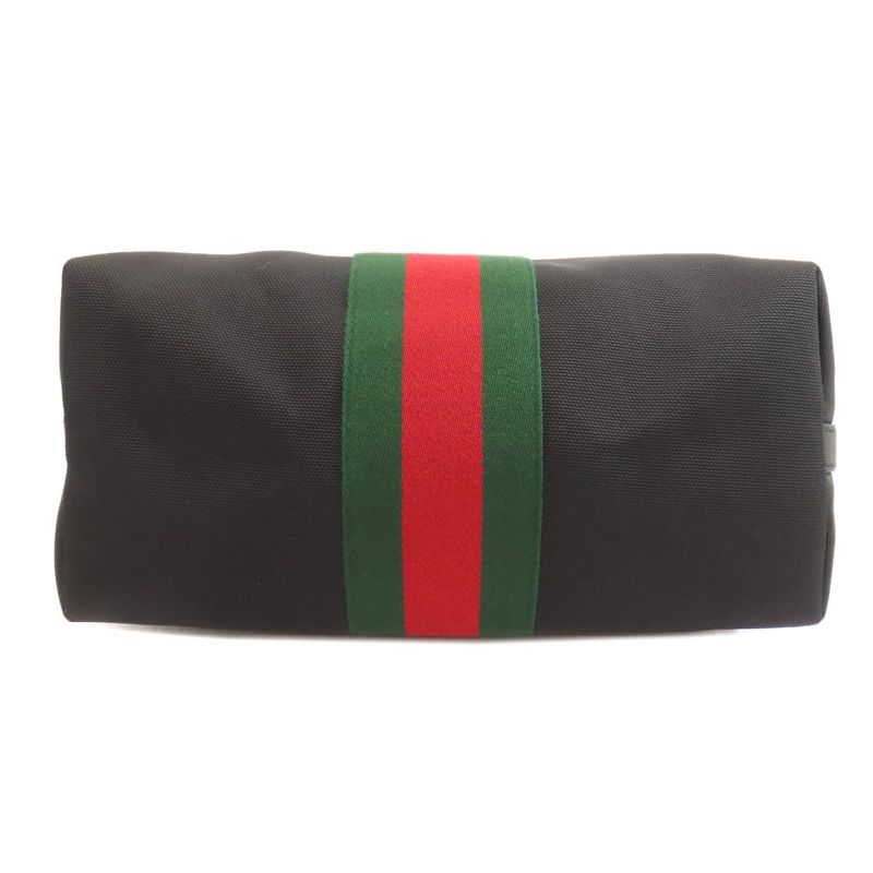 Gucci 368559 Sherry Line 2 Way Handbag Nylon Canvas Women