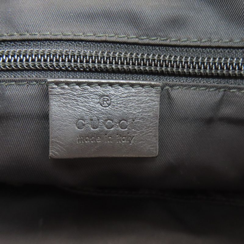 Gucci 368559 Sherry Line 2 Way Handbag Nylon Canvas Women