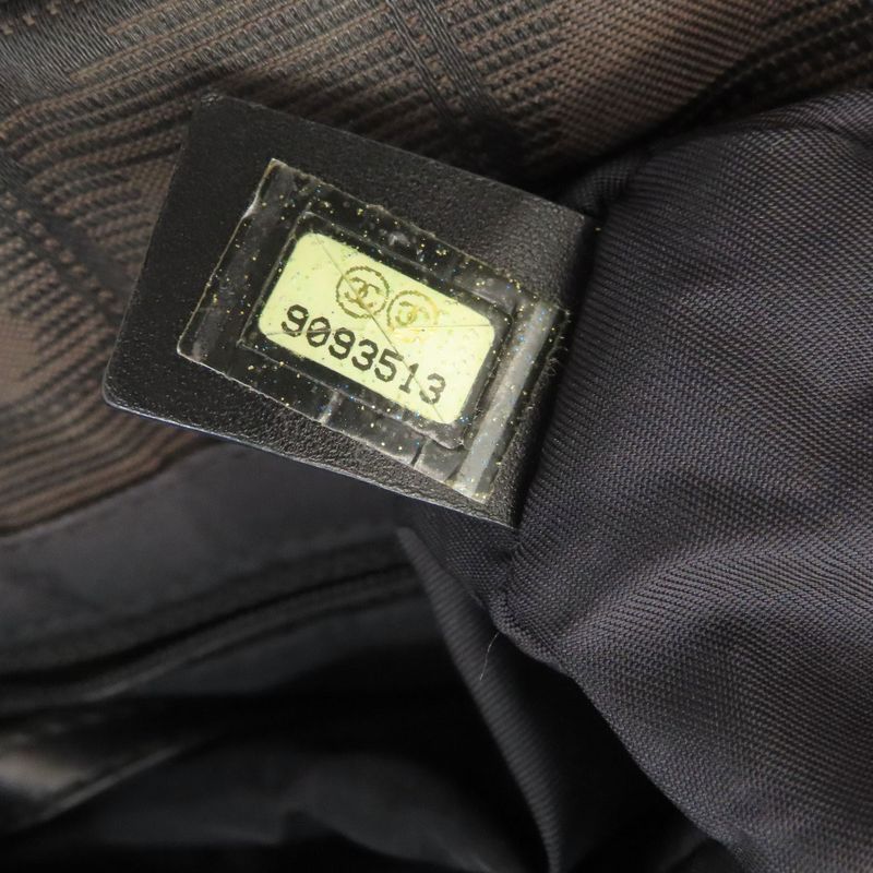 Chanel New Travel Line MM Tote Bag Nylon Jacquard Women