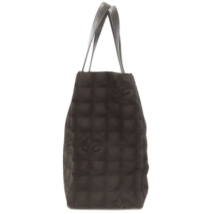 Chanel New Travel Line MM Tote Bag Nylon Jacquard Women