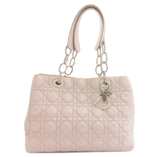 Christian DIOR Lady Dior Tote Bag Calf Women
