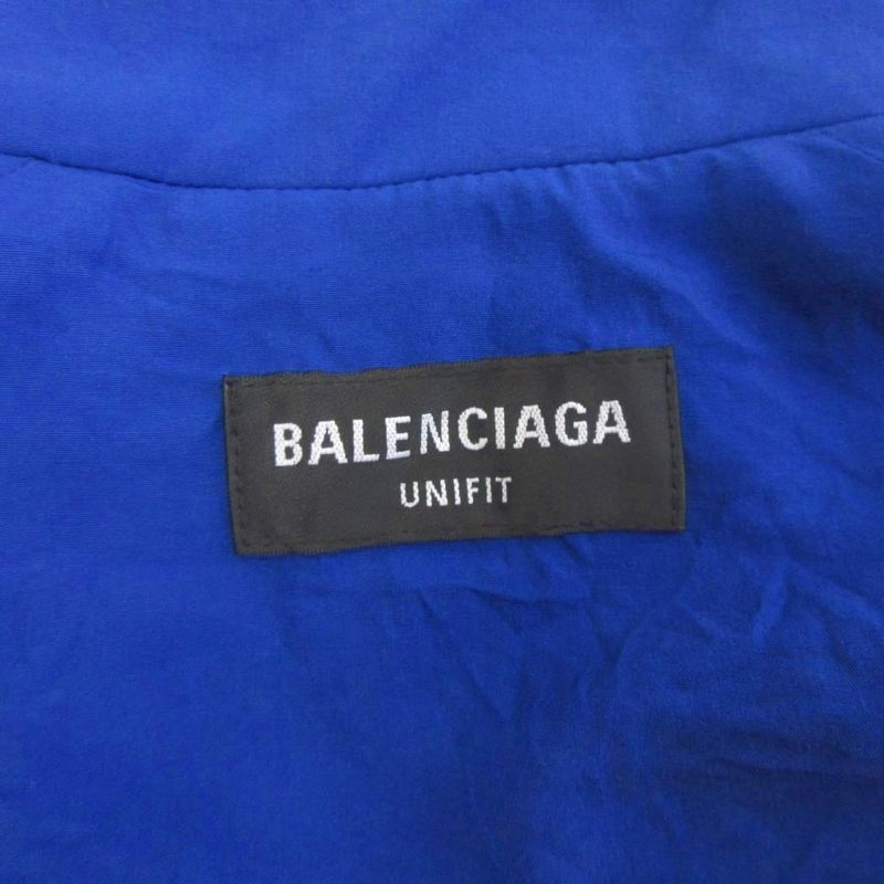 Balenciaga 3B Sports ICON Tracksuit Track Jacket Blouson Jersey Blue L