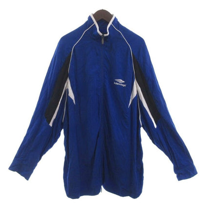 Balenciaga 3B Sports ICON Tracksuit Track Jacket Blouson Jersey Blue L