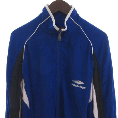 Balenciaga 3B Sports ICON Tracksuit Track Jacket Blouson Jersey Blue L