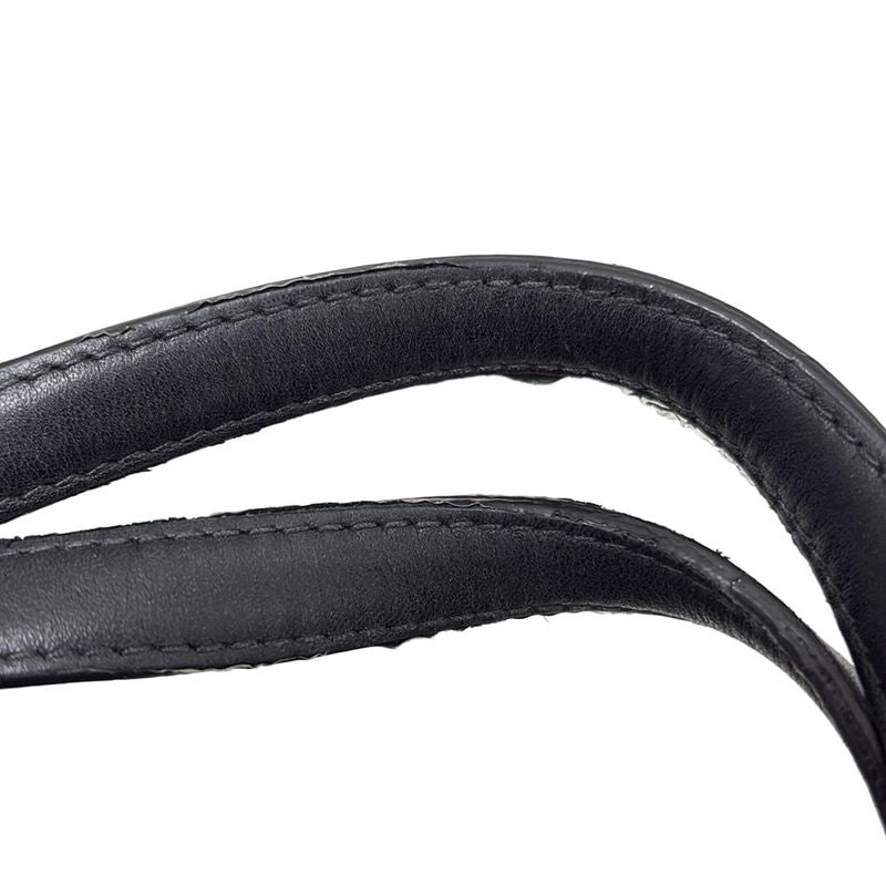 DIOR Christian Dior Tote Bag Panarea Black Leather