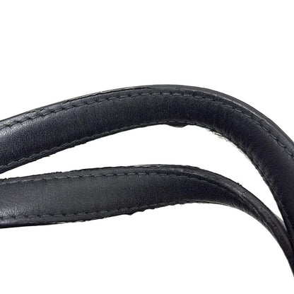 DIOR Christian Dior Tote Bag Panarea Black Leather