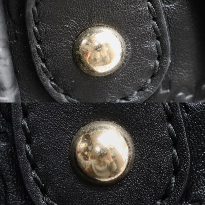 Gucci Guccissima Sookie Tote Bag Black