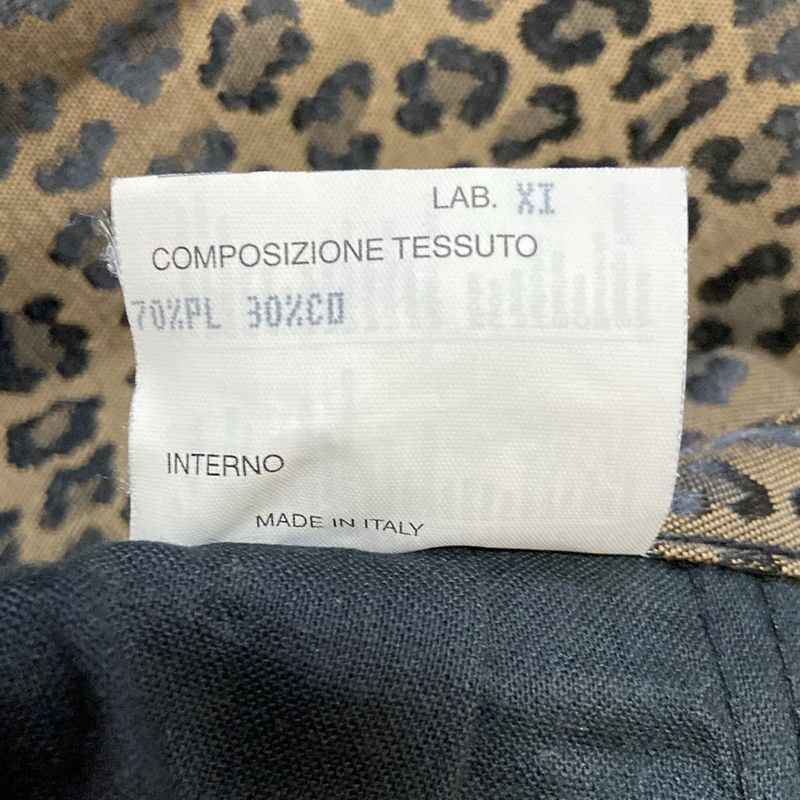 Fendi Jeans Skirt Size L 40 Women - Brown And Black Knee Length Leopard Print