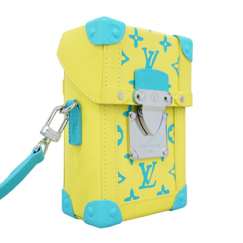 Louis Vuitton Shoulder Bag Monogram Playground Vertical Trunk Wearable Wallet