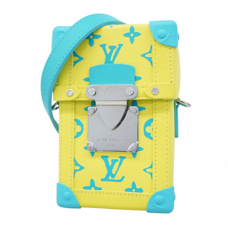 Louis Vuitton Shoulder Bag Monogram Playground Vertical Trunk Wearable Wallet
