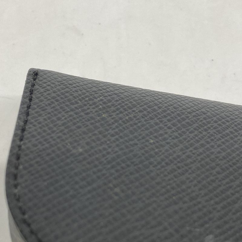 Louis Vuitton Coin Case Taiga Porte Monet Cuvette M64422 Ardoise Men's