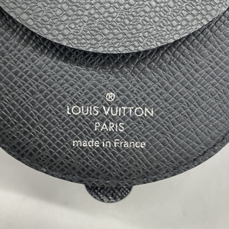 Louis Vuitton Coin Case Taiga Porte Monet Cuvette M64422 Ardoise Men's